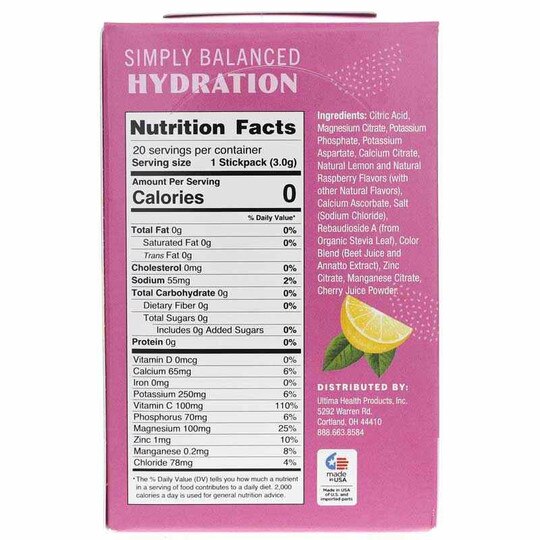 Ultima Replenisher Electrolyte Drink Mix Packets, ULTR